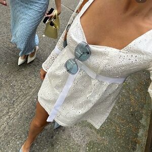 HILL HOUSE NWT Cosette Dress in White XL